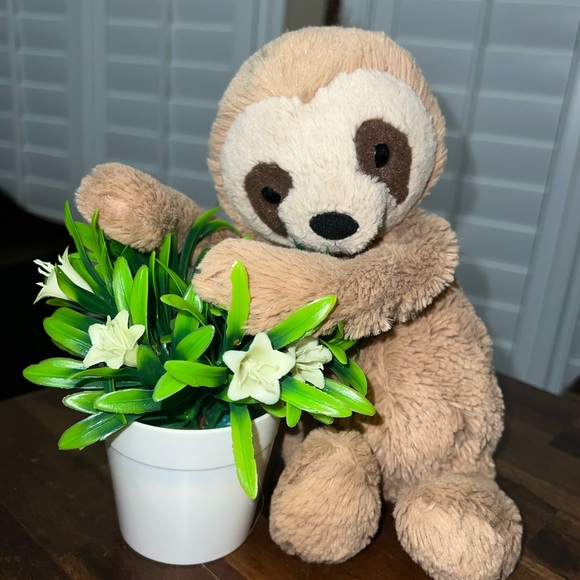 Medium Bashful Sloth Plush